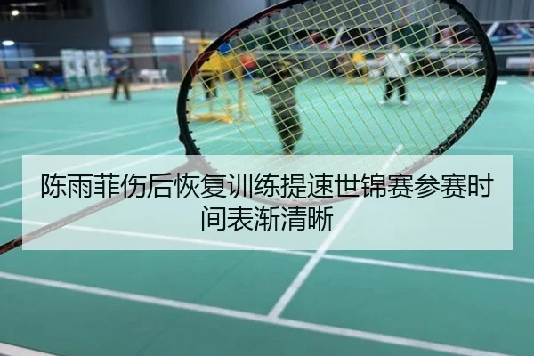 陈雨菲伤后恢复训练提速世锦赛参赛时间表渐清晰